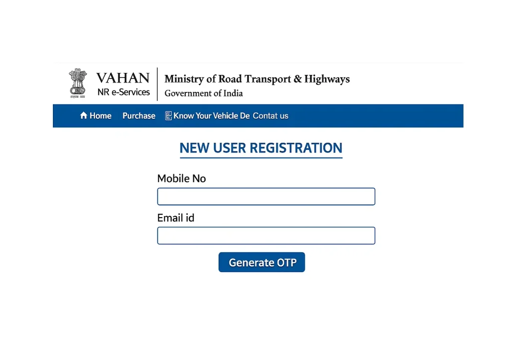 vehicle registration number