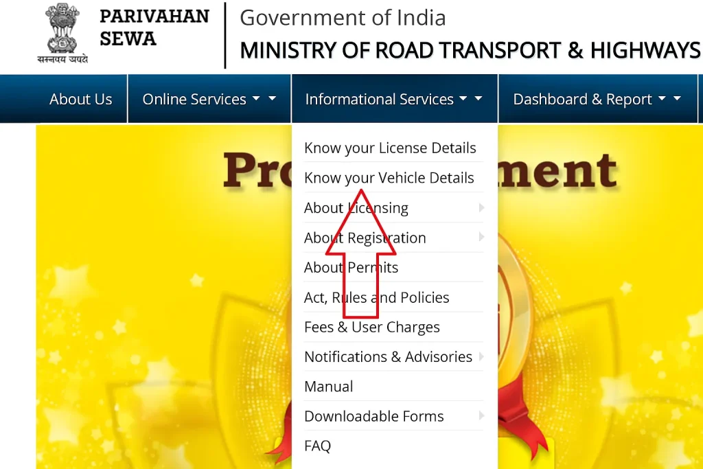 Parivahan Sewa Portal